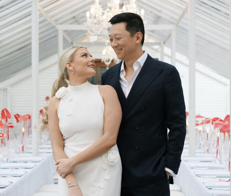 Hot Springs Real Wedding: Mary Cecile Cosby & Evan Yangfan Lu