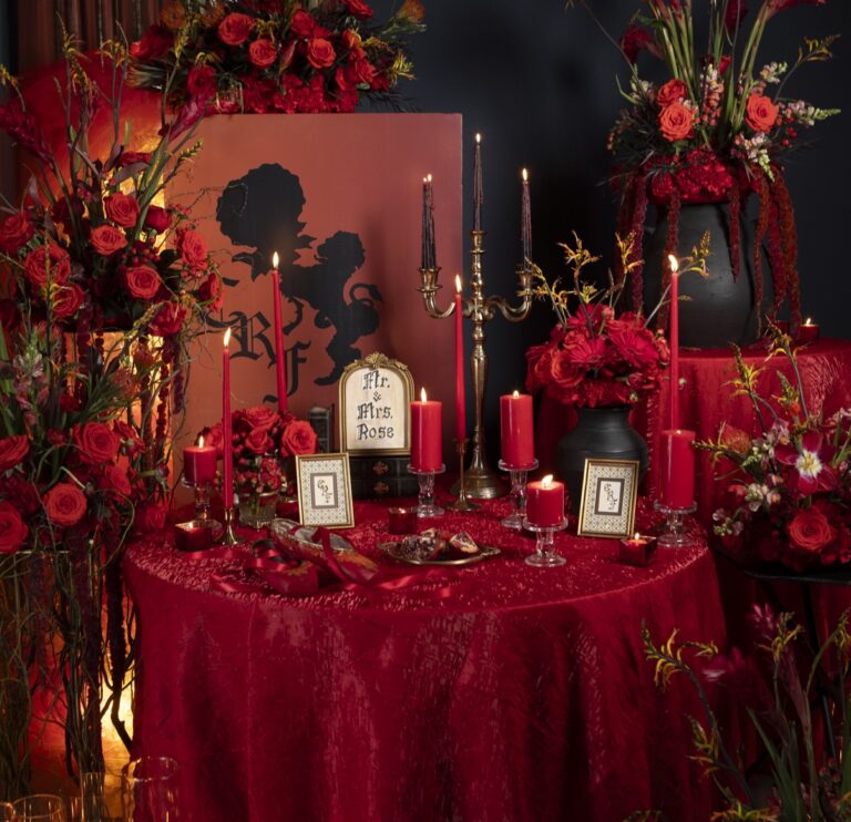 Tablescapes: “The Firebird” by Cabbage Rose