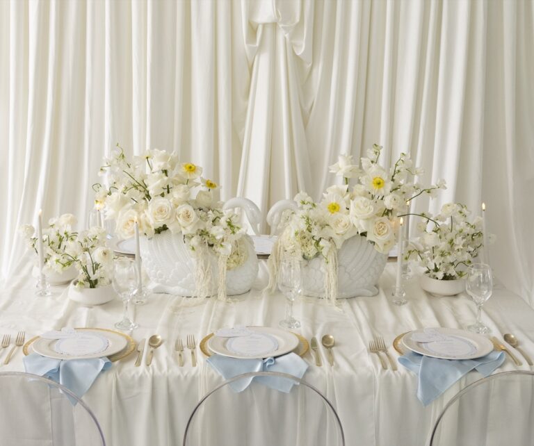 Tablescapes: “Swan Lake” by B. Jane Events