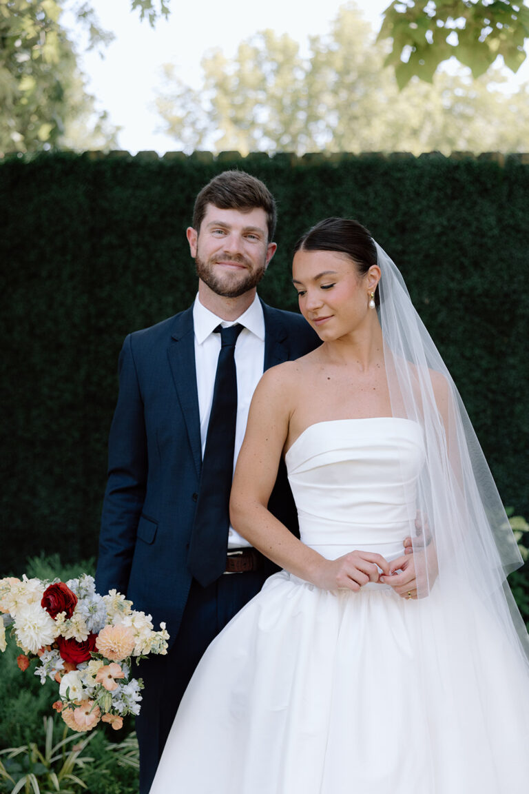 A Perfect Match: Alison & John’s Tennis-inspired Wedding Day