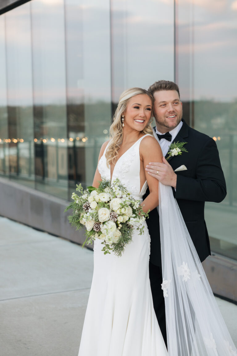 Bailey & Colin’s Holiday Wedding at The Ledger Bentonville